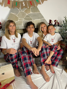 Christmas Crew mini Pyjamas Personalise Direct