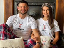 Load image into Gallery viewer, Mens Christmas Crew Matching Pyjamas Personalise Direct