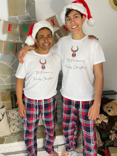 Load image into Gallery viewer, Mens Family Name Christmas Pyjamas Personalise Direct