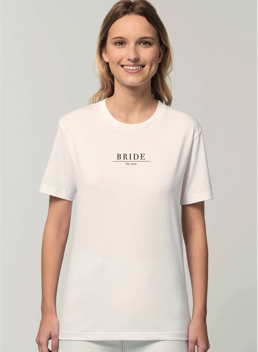 Bride Tee Personalise Direct