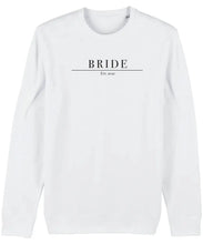 Load image into Gallery viewer, Bride sweat Personalise Direct
