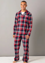 Load image into Gallery viewer, Mens Tartan Pyjamas Personalise Direct