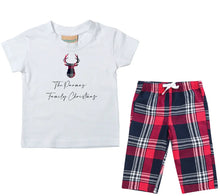Load image into Gallery viewer, Mini Family Christmas Pyjamas Personalise Direct