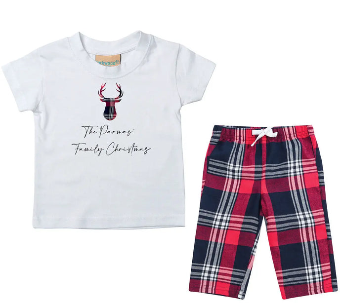 Mini Family Christmas Pyjamas Personalise Direct