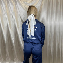 Load image into Gallery viewer, Personalised Satin Luxe Long/Long Pyjama Set Personalise Direct