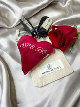 Load image into Gallery viewer, Personalised Valentines Day Hamper - Pink Satin Pyjamas Personalise Direct